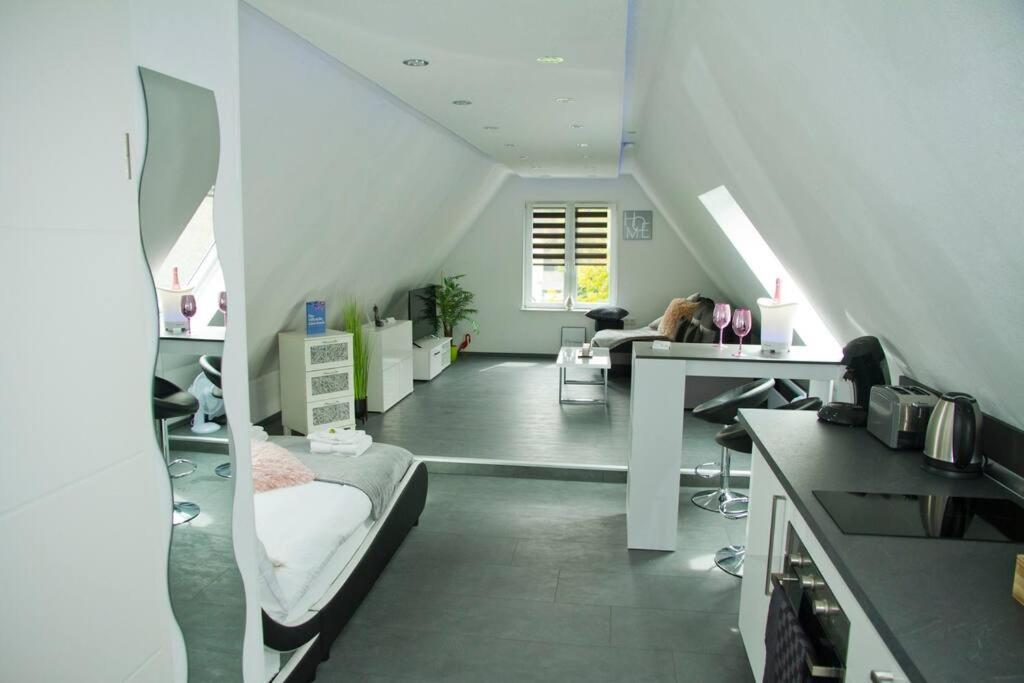 Truth - Kueche - Internet - Parkplatz - Modern Apartment Dortmund